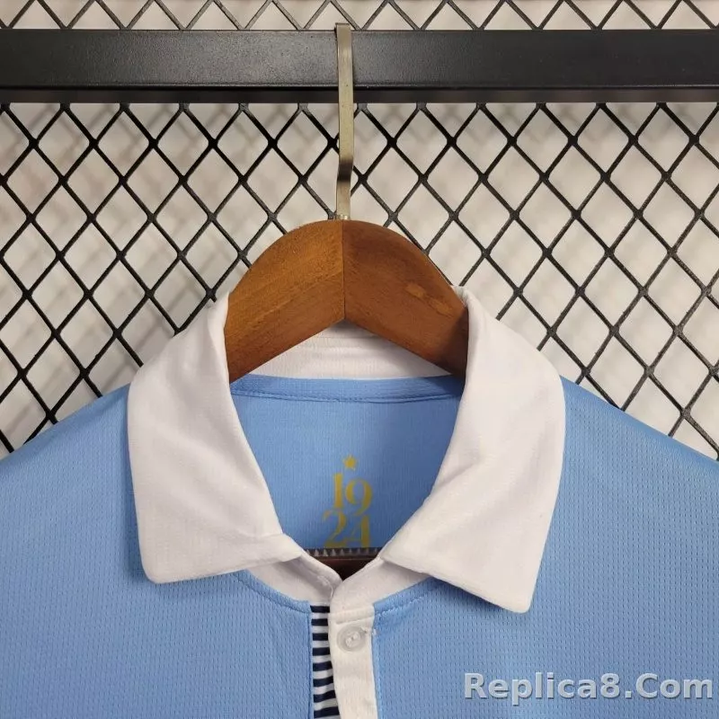 2024 Uruguay Copa America Home Soccer Jersey - detail