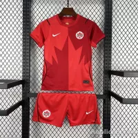 2026 Canada Home World Cup Soccer Kids Kit Jersey+Shorts - view 1