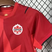 2026 Canada Home World Cup Soccer Kids Kit Jersey+Shorts - view 5