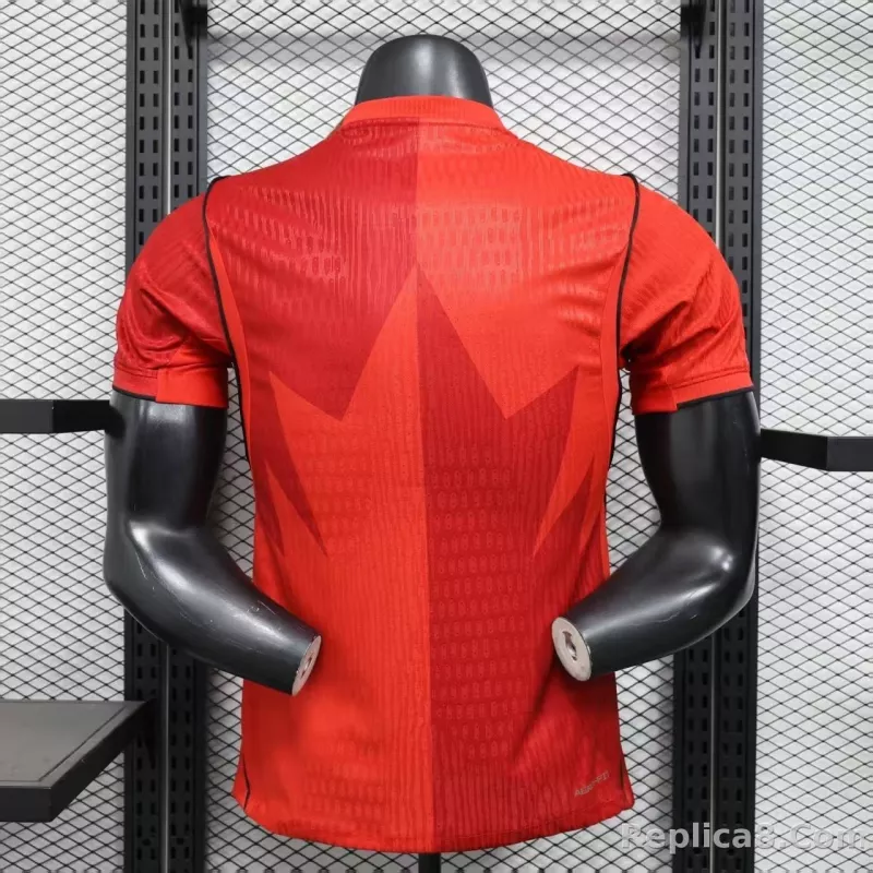 2026 Canada World Cup Home Soccer Jersey Player Version - detail