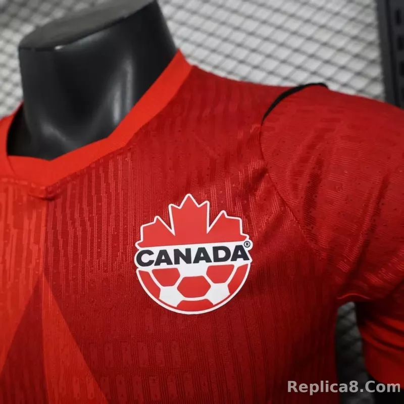 2026 Canada World Cup Home Soccer Jersey Player Version - detail
