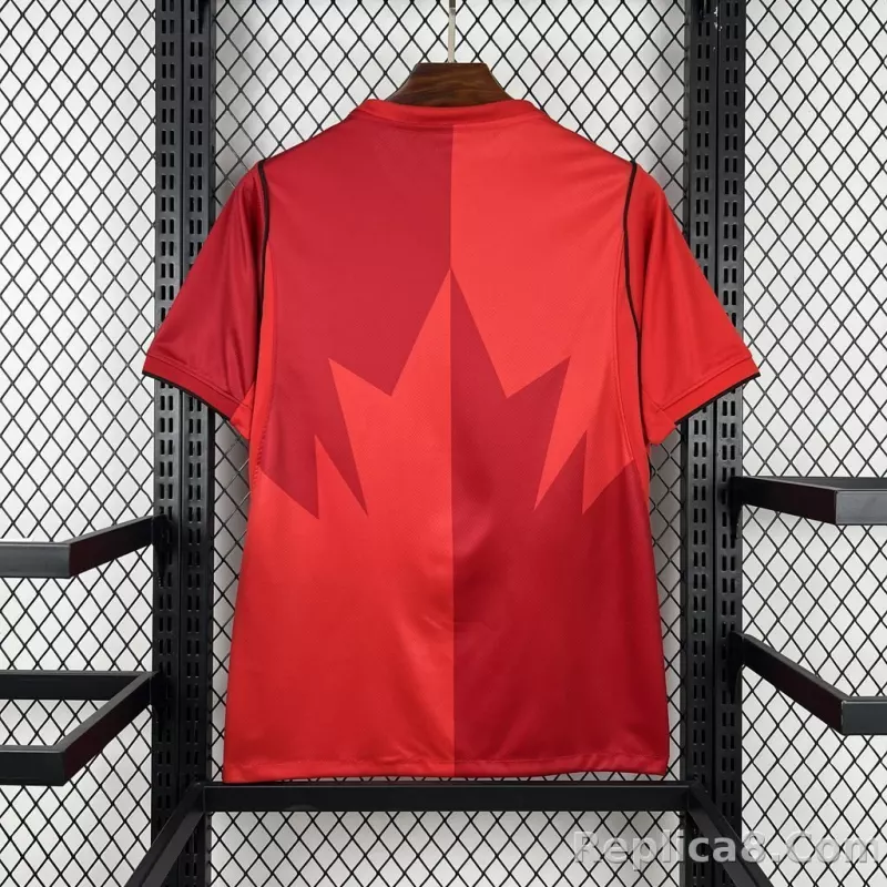 2026 Canada Home World Cup Soccer Jersey - detail