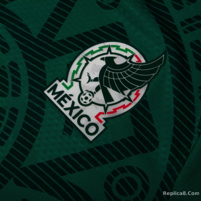 adidas Mexico Authentic Home Raúl 9 Jersey 2026-2027 - detail