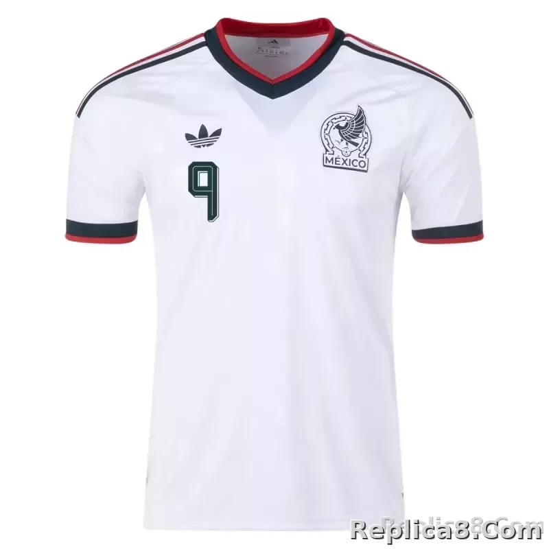 RAÚL #9 Mexico Away Jersey World Cup 2026 - detail