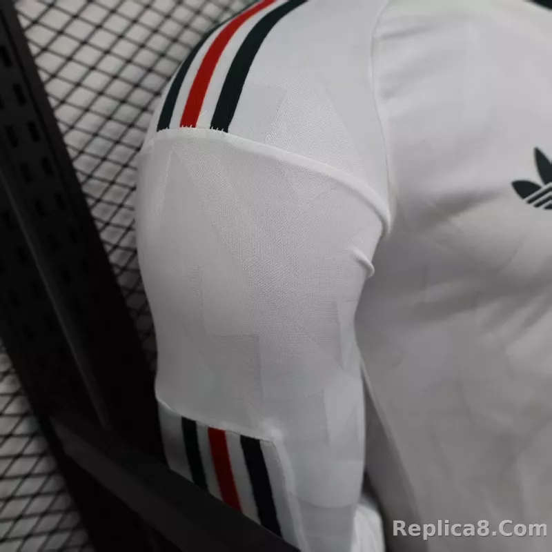 2026 Mexico World Cup Away Soccer Jersey Player Version Long Sleeve - detail