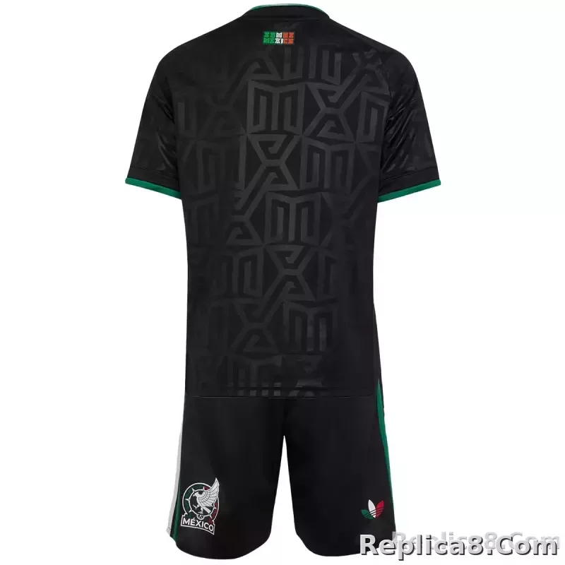 2026 Mexico World Cup Third Away Kids Kit Jersey+Shorts - detail