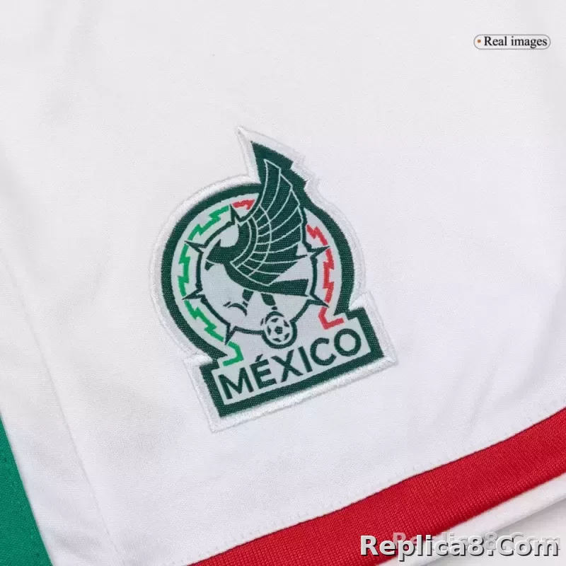 2026 Mexico World Cup Home Kids Full Kit Jersey+Shorts+Socks - detail