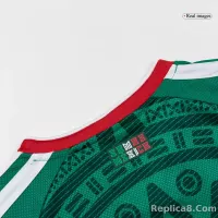 2026 Mexico World Cup Home Kids Full Kit Jersey+Shorts+Socks - view 7
