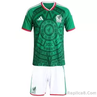 2026 Mexico World Cup Home Kids Kit Jersey+Shorts - view 1