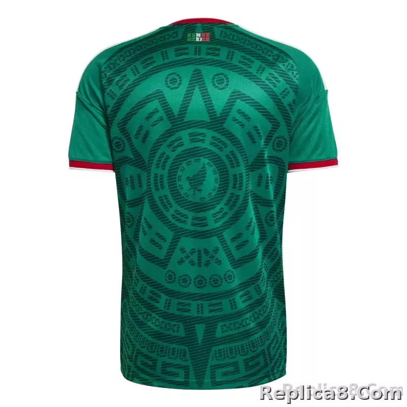 2026 Mexico World Cup Home Soccer Full Kit Jersey+Shorts+Socks - detail