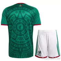 2026 Mexico World Cup Home Soccer Kit Jersey+Shorts - view 3