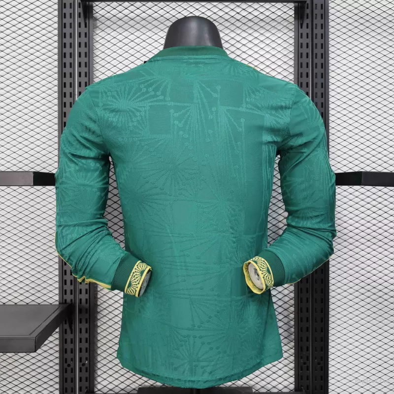 25-26 Mexico Green Special Player Version Jersey Long Sleeve - detail