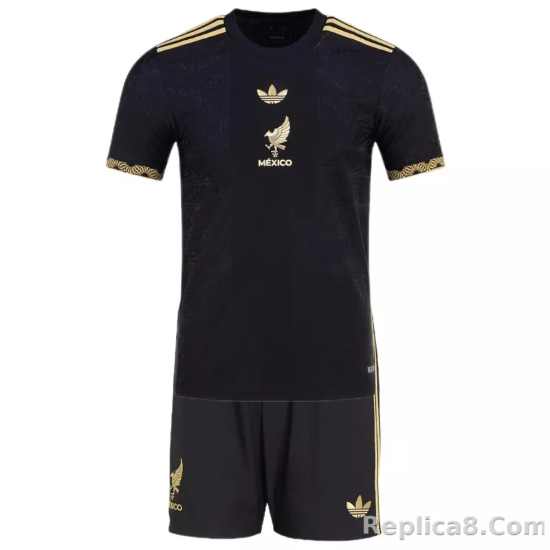 Mexico Third Kids Kit Jersey +Shorts Gold Cup 2025