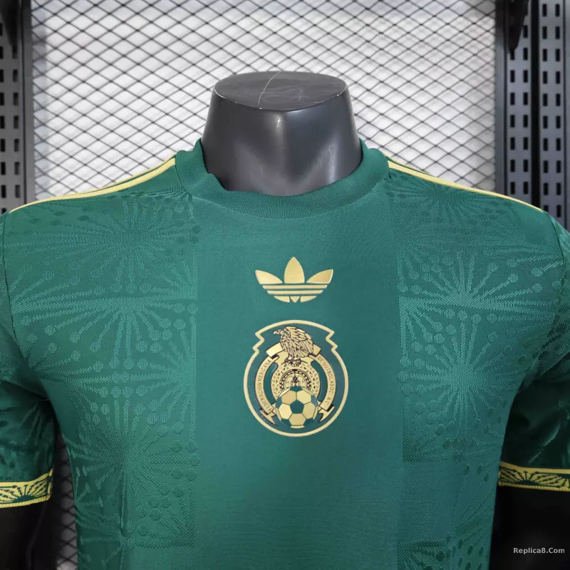 25-26 Mexico Green Special Player Version Jersey - detail