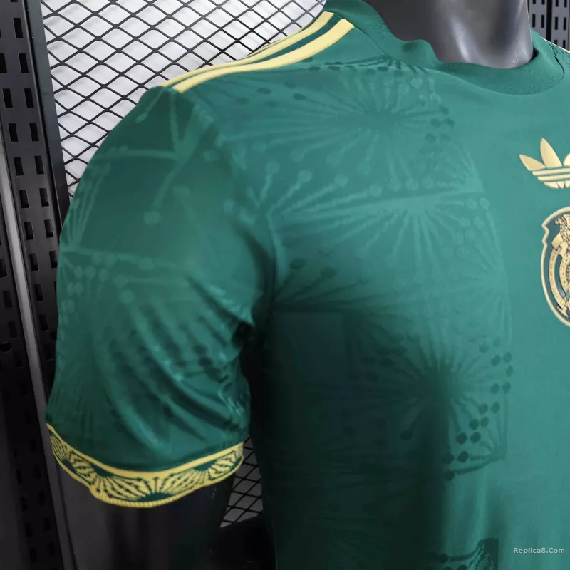 25-26 Mexico Green Special Player Version Jersey - detail