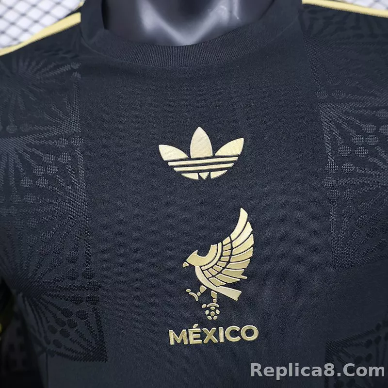 S. GIMENEZ #11 Mexico black Special Player Version Jersey Gold Cup 2025 - detail