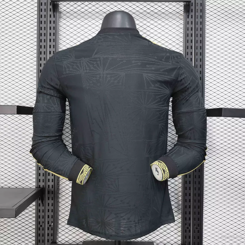 25-26 Mexico black Special Player Version Jersey Long Sleeve - detail