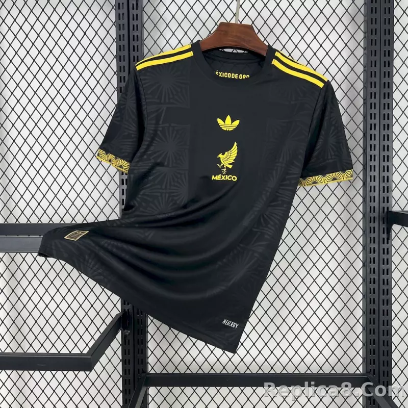 25-26 Mexico black Special Soccer Jersey
