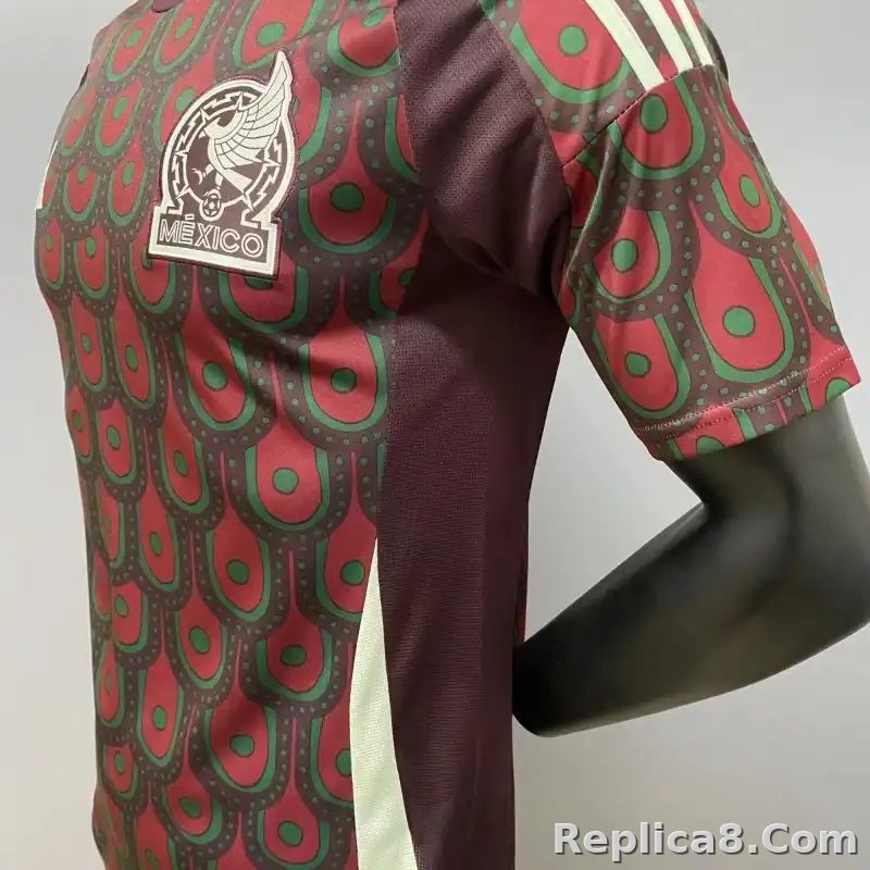 2024 Mexico Copa America Home Jersey Player Version - detail
