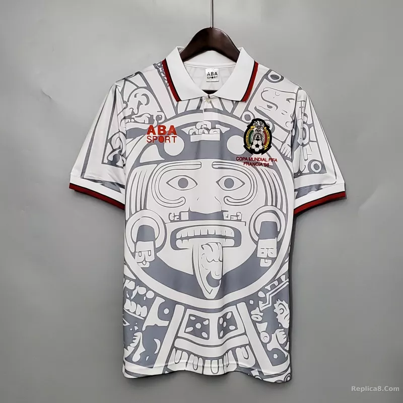 1998 Mexico World Cup Away Retro Jersey