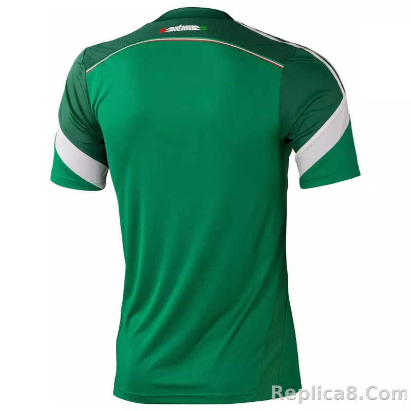 2014 Mexico World Cup Home Retro Jersey - detail