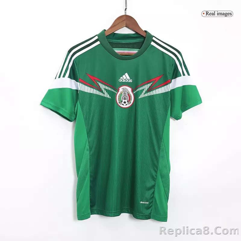 2014 Mexico World Cup Home Retro Jersey - detail