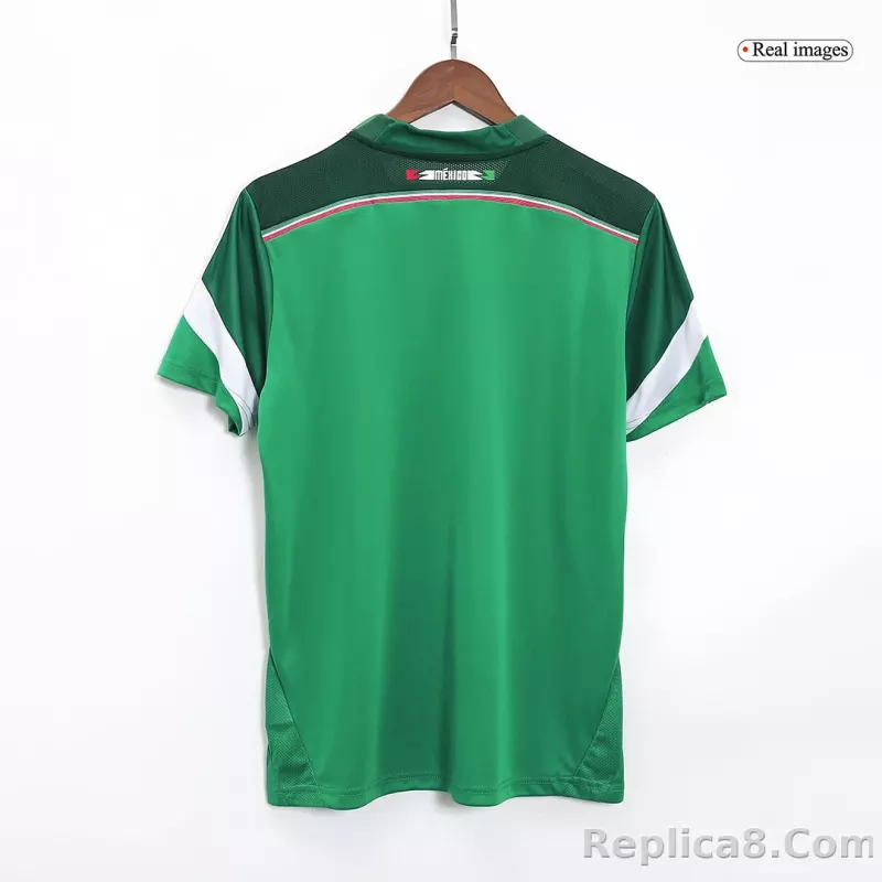 2014 Mexico World Cup Home Retro Jersey - detail