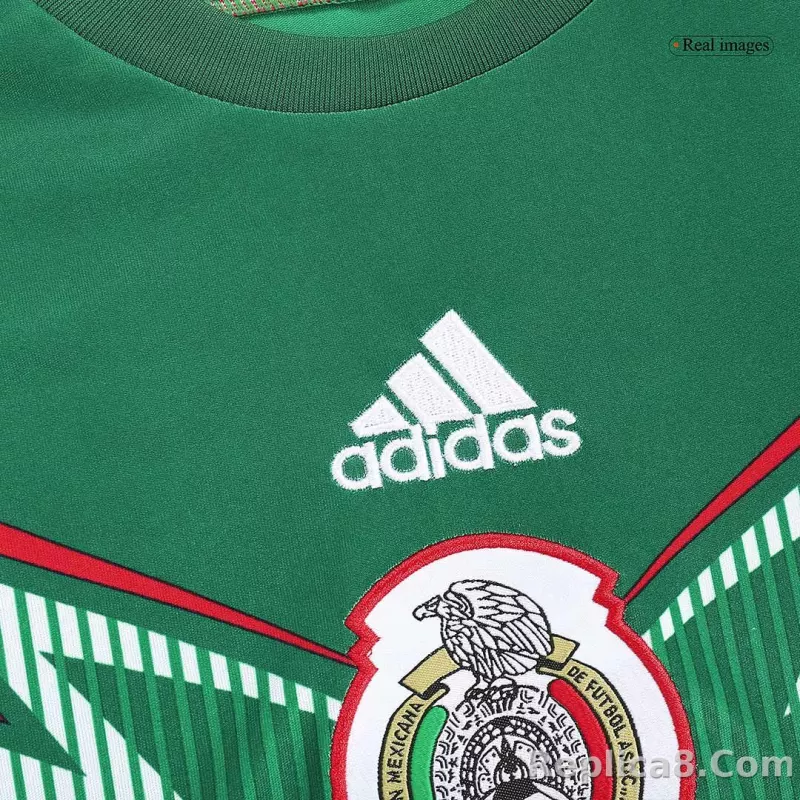 2014 Mexico World Cup Home Retro Jersey - detail