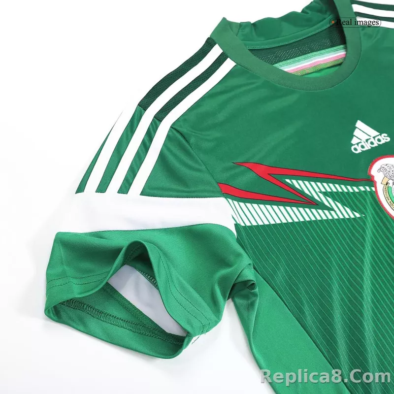 2014 Mexico World Cup Home Retro Jersey - detail