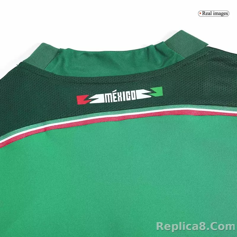 2014 Mexico World Cup Home Retro Jersey - detail
