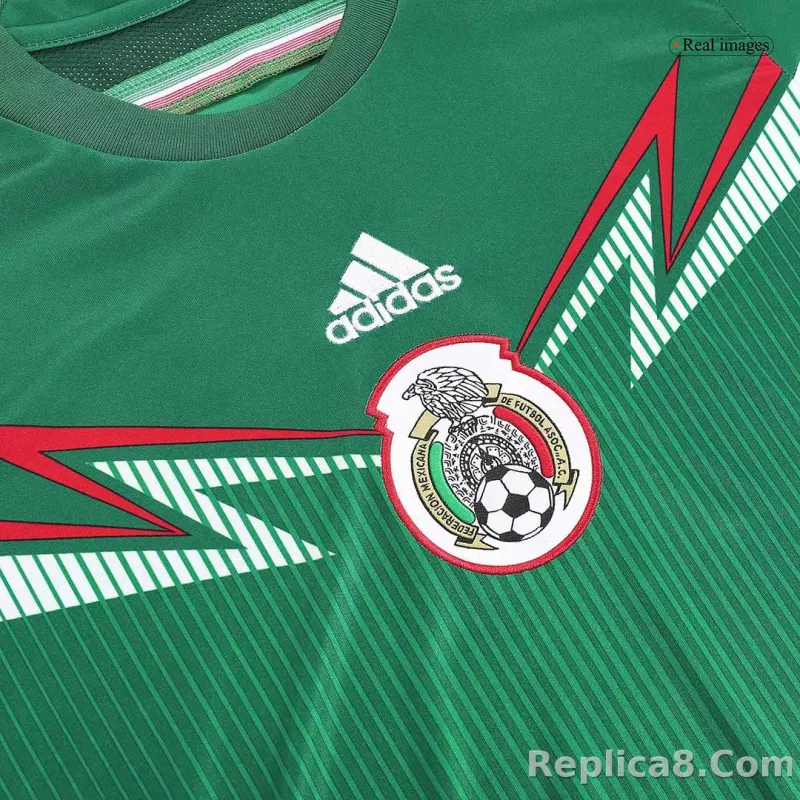 2014 Mexico World Cup Home Retro Jersey - detail
