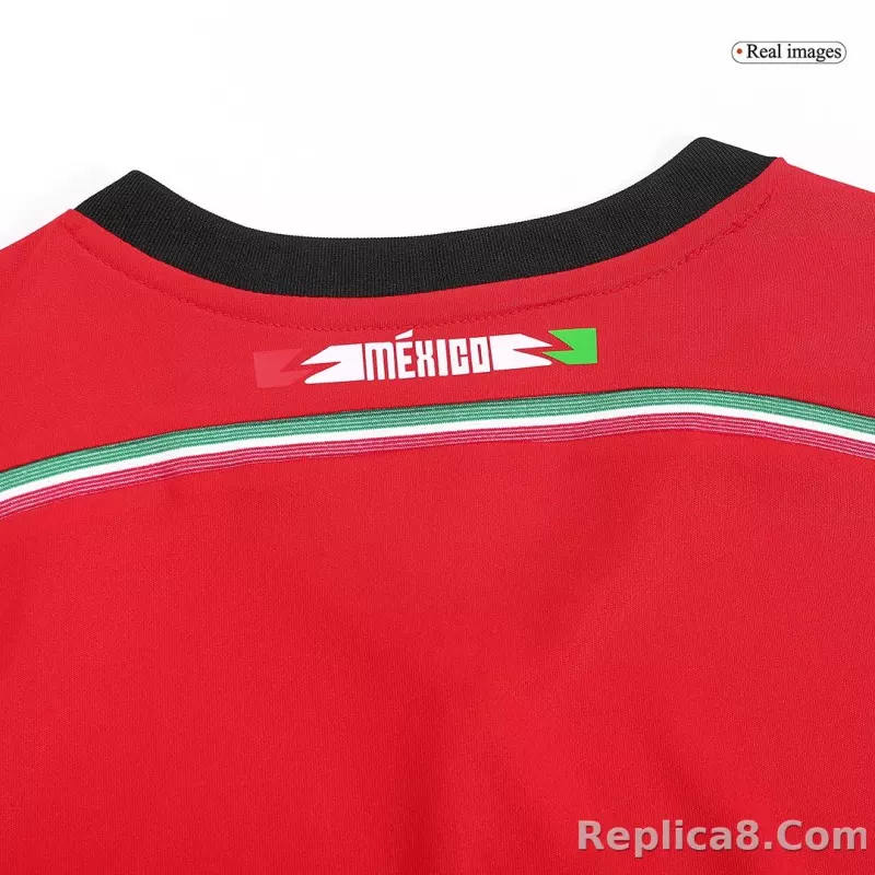 2014 Mexico World Cup Away Retro Jersey - detail