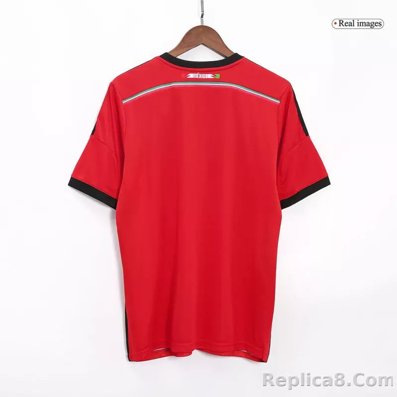 2014 Mexico World Cup Away Retro Jersey - detail
