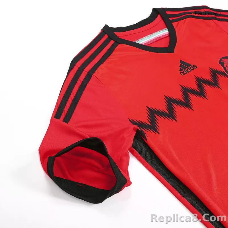 2014 Mexico World Cup Away Retro Jersey - detail