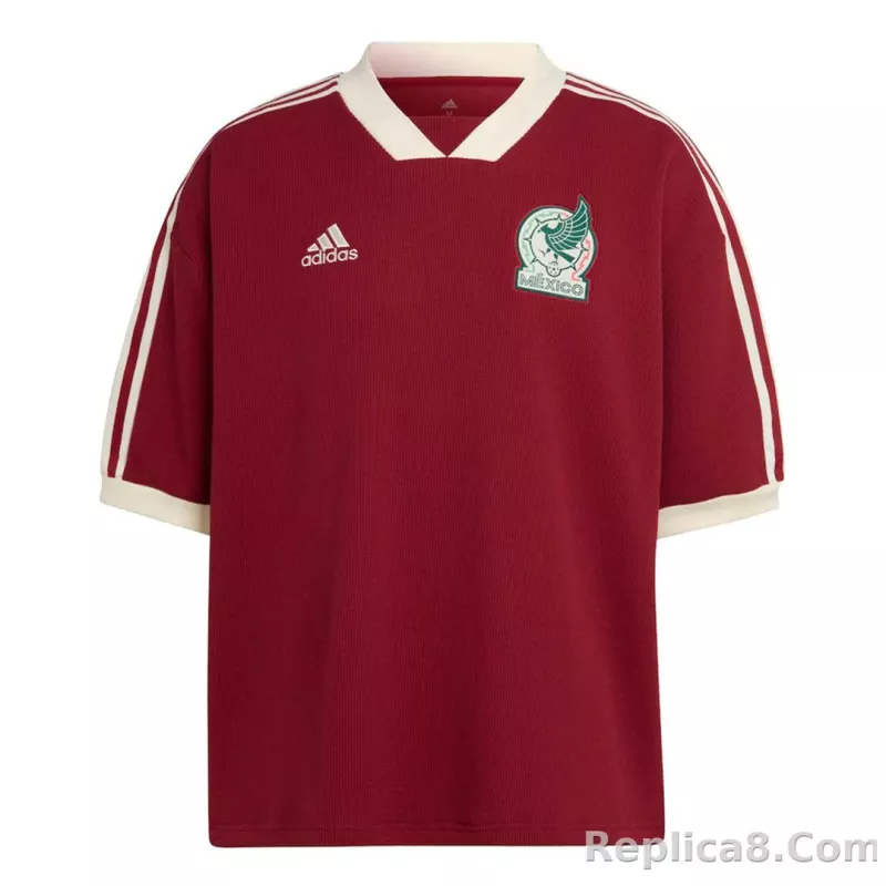 2022 Mexico National Team Burgundy Icon Jersey