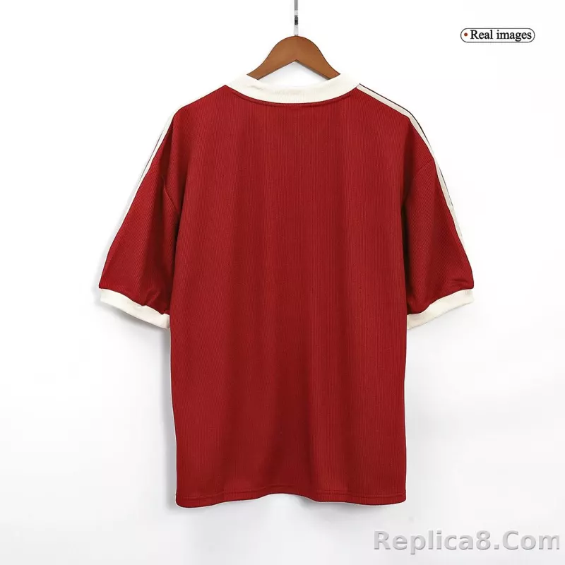 2022 Mexico National Team Burgundy Icon Jersey - detail