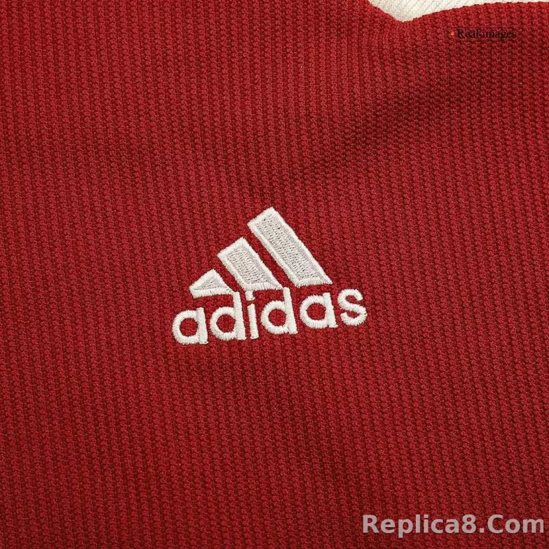 2022 Mexico National Team Burgundy Icon Jersey - detail