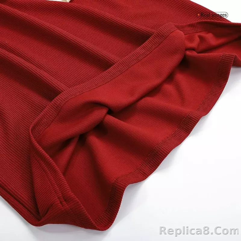 2022 Mexico National Team Burgundy Icon Jersey - detail
