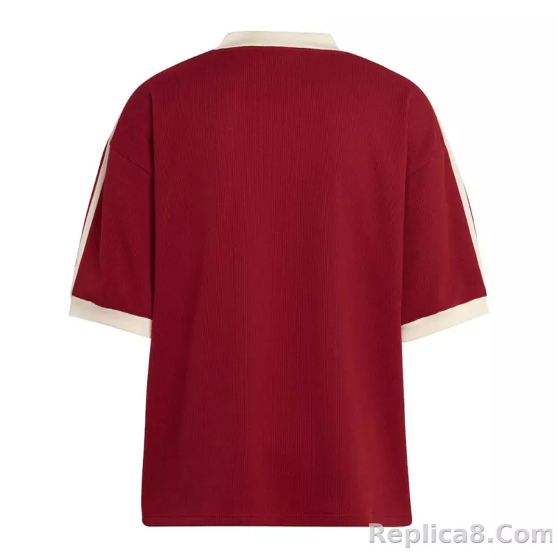 2022 Mexico National Team Burgundy Icon Jersey - detail