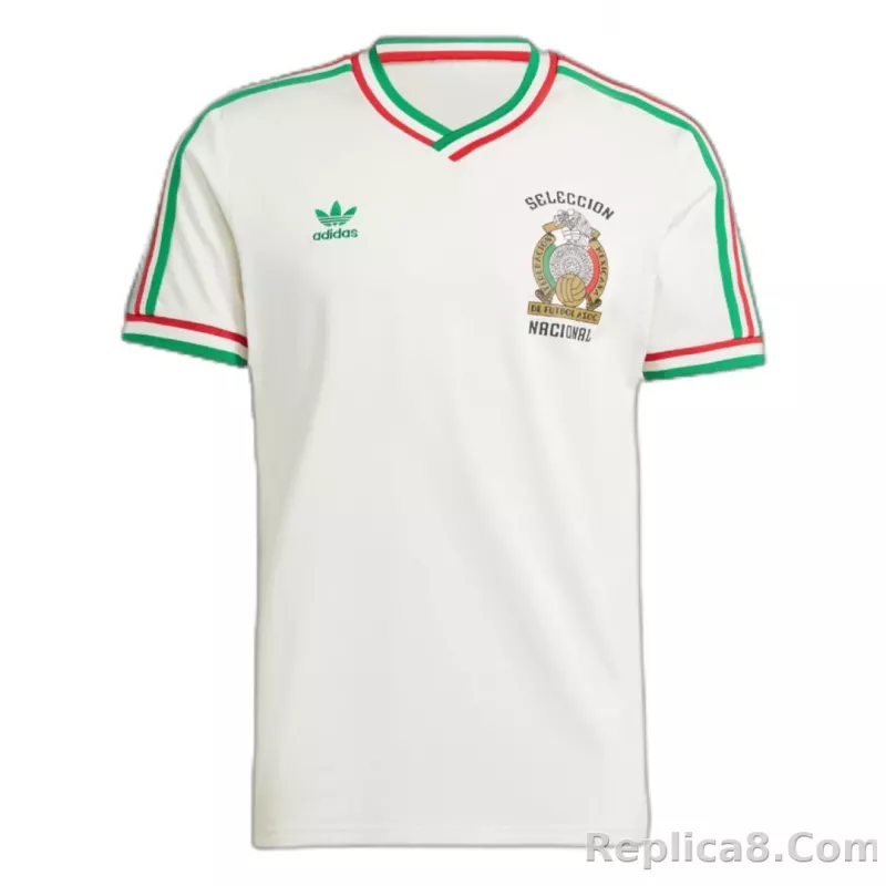 Mexico Remake Jersey White 1985