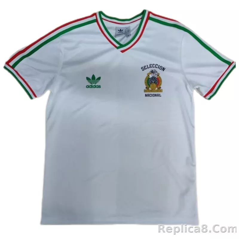 Mexico Remake Jersey White 1985 - detail