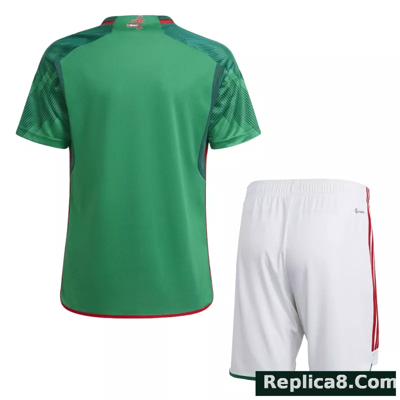 2022 Mexico World Cup Home Kit Jersey+Shorts - detail
