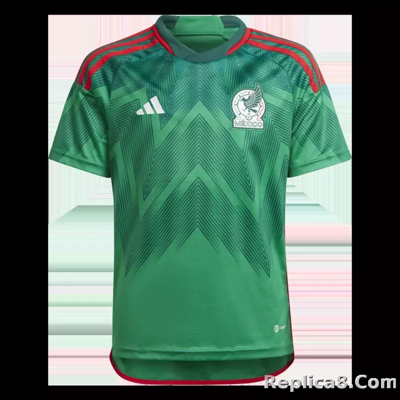 2022 Mexico World Cup Home Kit Jersey+Shorts - detail