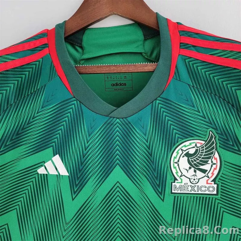2022 Mexico World Cup Home Jersey Fan Edition - detail