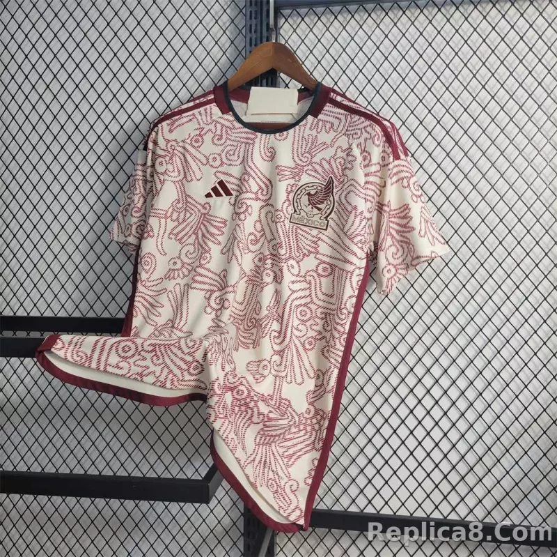 2022 Mexico World Cup Away Jersey Fan Edition - detail