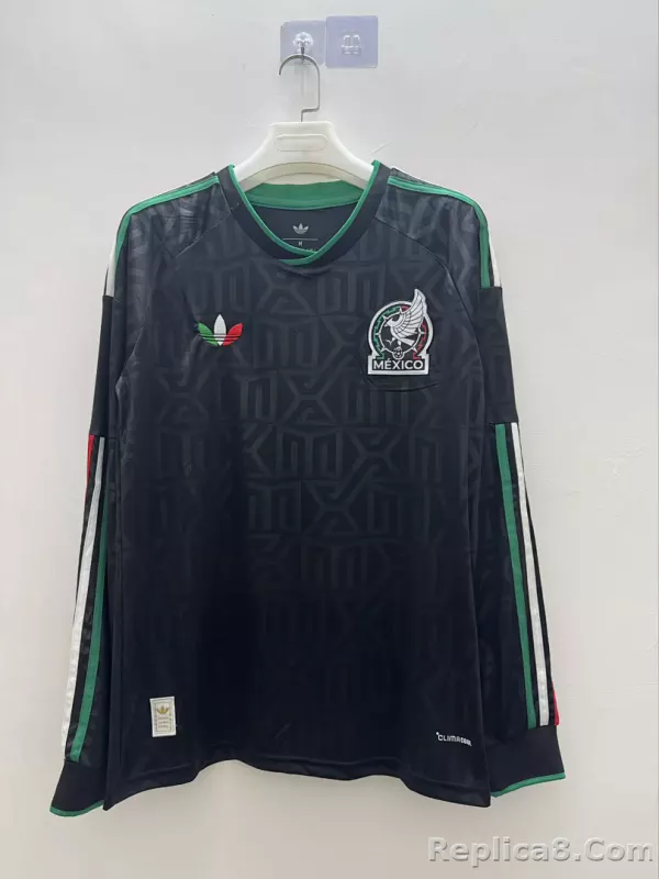 2026 Mexico World Cup Third Away Soccer Jersey Long Sleeve