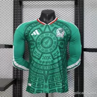2026 Mexico World Cup Home Soccer Jersey Player Version Long Sleeve - view 1