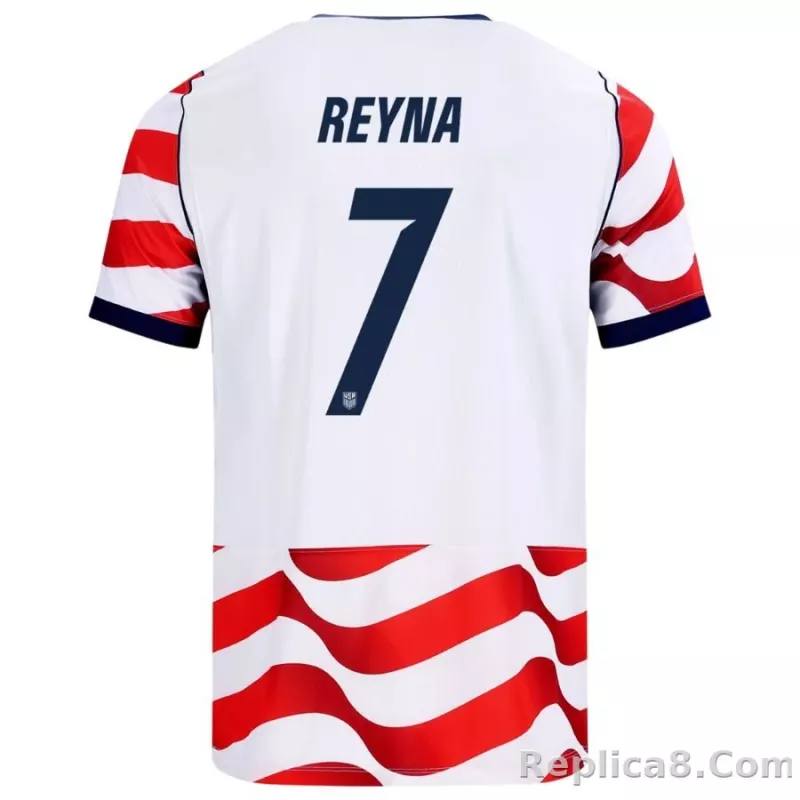 USA Reyna 2026 World Cup Home Men's Jersey - detail