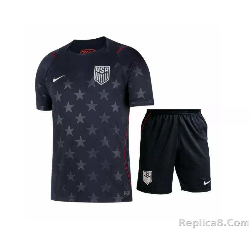 2026 USMNT Away World Cup Soccer Kit Jersey+Shorts