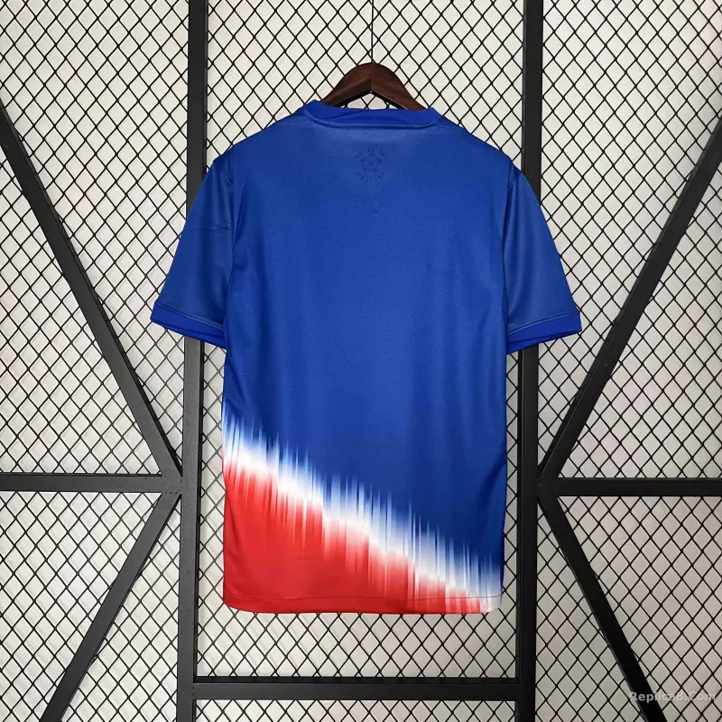 Pulisic #10  USMNT Copa America Away Soccer Jersey 2024 - detail